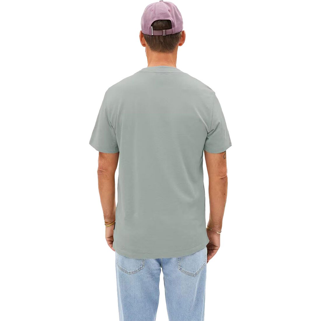 Armedangels Maarkos Lino T-Shirt Herren seagreen