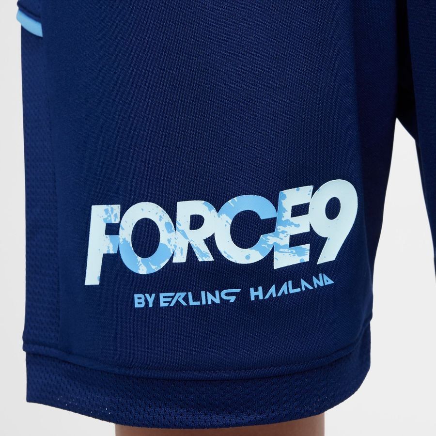 Nike Short d'Entraînement Dri-FIT Academy 25 Erling Haaland Personal Edition - Bleu/Bleu Enfant