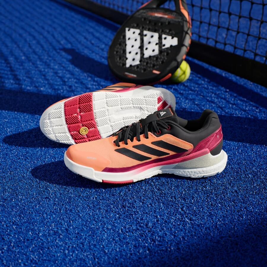 Adidas Performance Crazyquick BOOST Padel Schoenen Heren Oranje