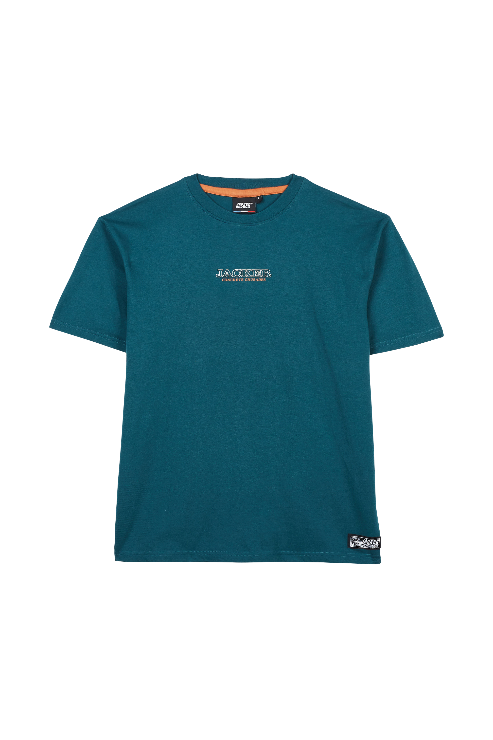 JACKER T-shirt Crusades Bleu