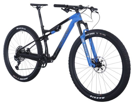 Vélo VTT Tout Suspendu Lapierre XR 9.9 Sram XX1 Eagle 12V 29'' Carbone Noir / Bleu 2023 - Produit Reconditionné