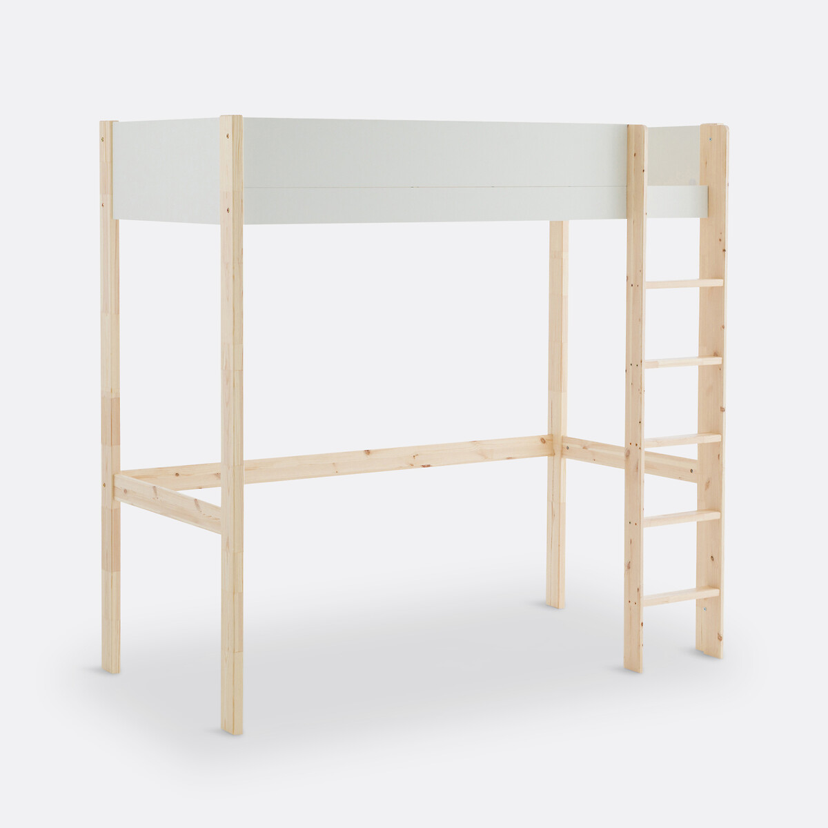 LA REDOUTE INTERIEURS<br>Cama mezanino, solteiro, pinho maciço, Meeting