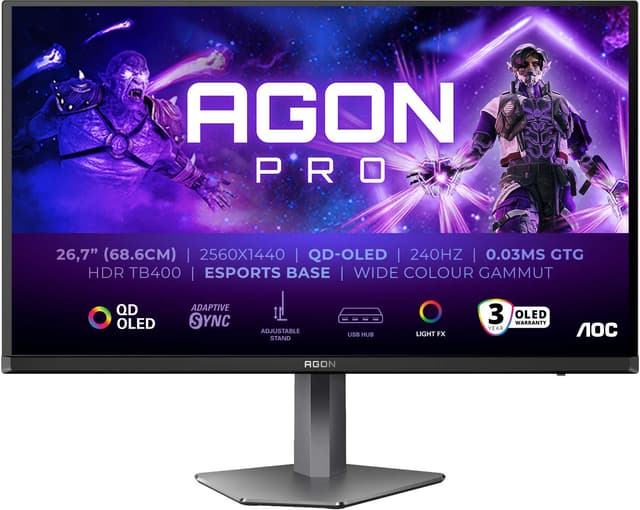 AOC AG276QZD2 | QHD | OLED | 240Hz 27