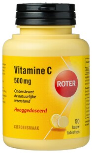 Roter Vitamine C 500mg Tabletten Citroen 50TB