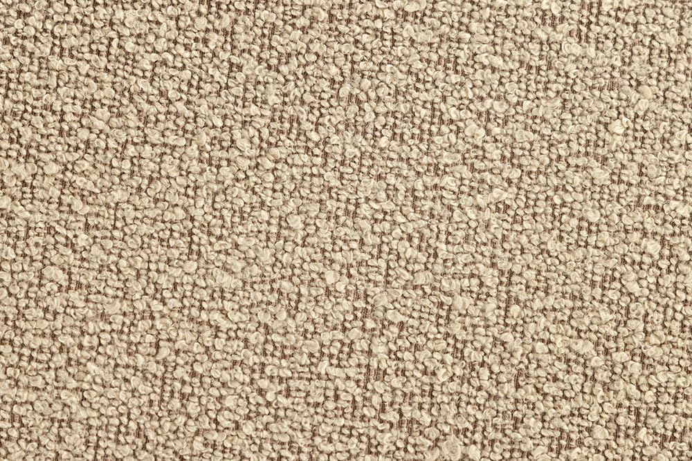 Riess Ambiente Extravagante Polsterbank Vogue - 115cm - Taupe - Bouclé - Sitzbank mit Stauraum