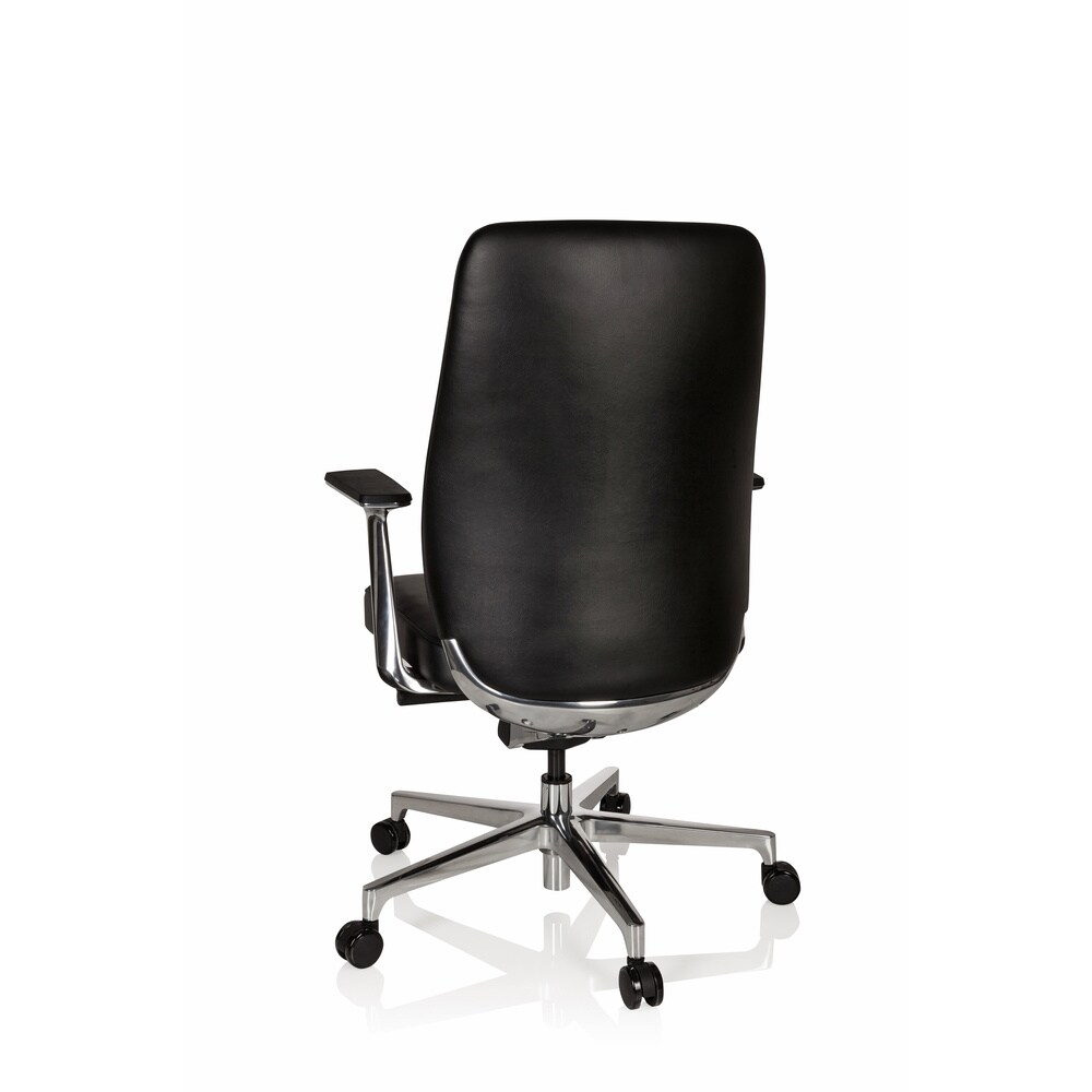 Luxus Chefsessel VERMONT Leder mit Armlehnen hjh OFFICE