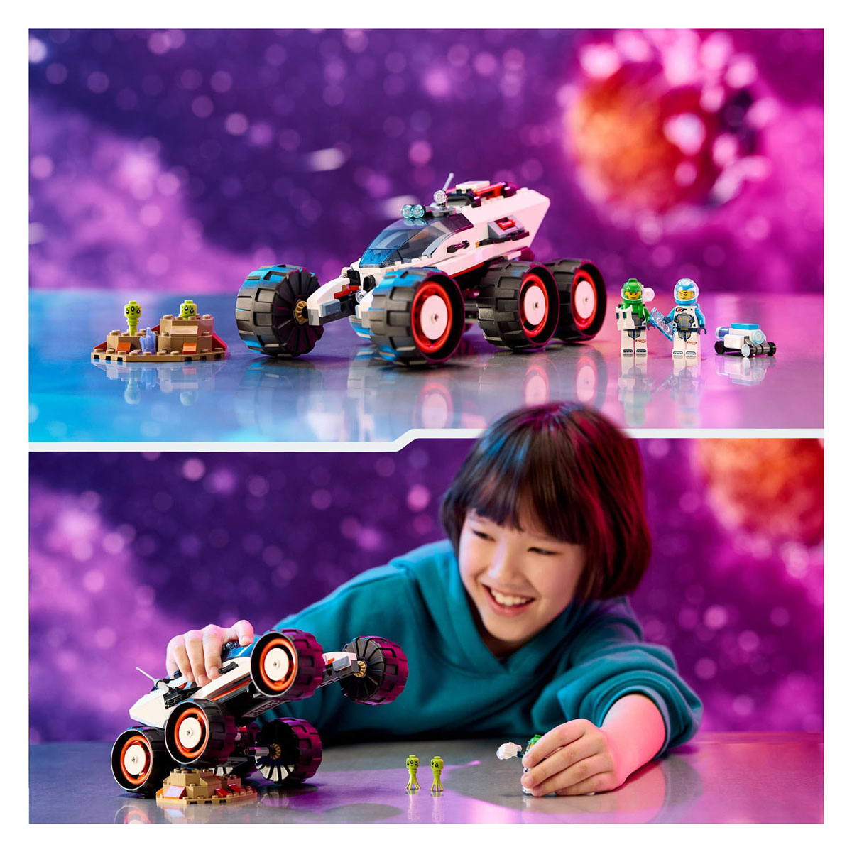 LEGO City 60431 Ruimteverkenner en Buitenaards Leven