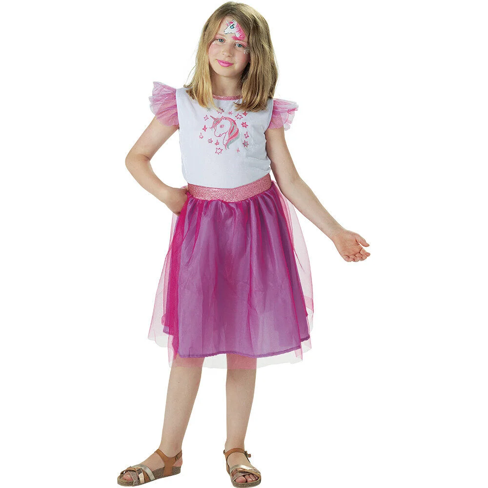 Déguisement robe licorne 4/6 ans