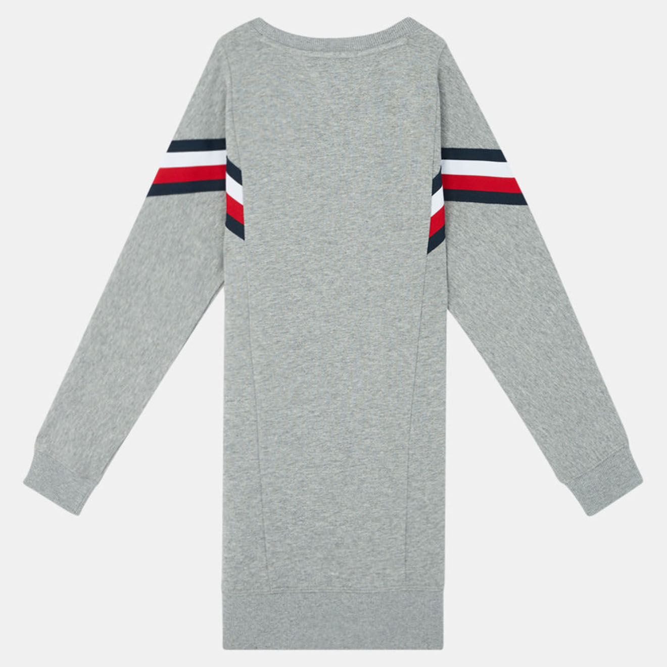 Tommy Hilfiger Robe sweat droite à rayures bleu/blanc