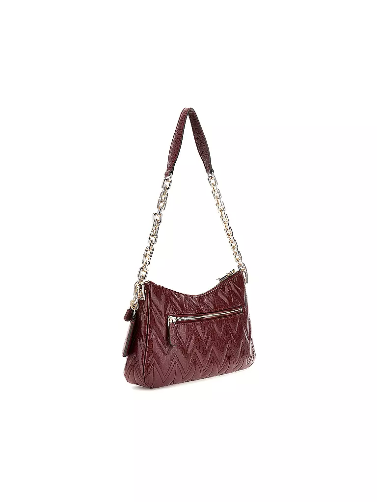 GUESS Tasche - Mini Bag ADELARD dunkelrot