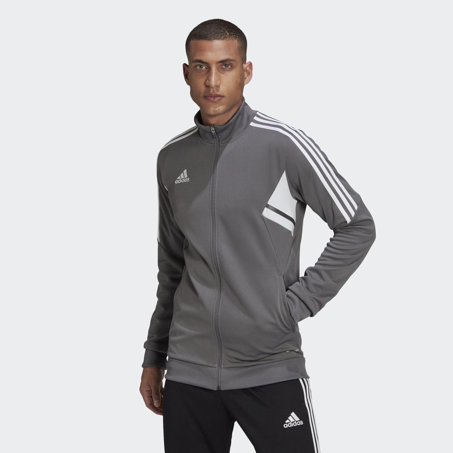 adidas Veste d'Entraînement Condivo 22 - Gris/Blanc