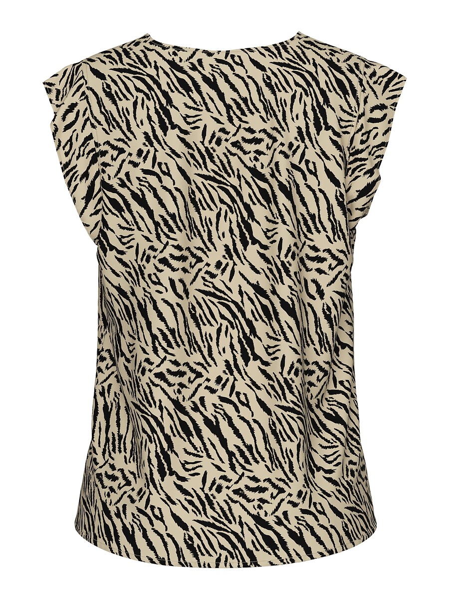 PEÇAS<br>Blusa sem mangas com bolinhas