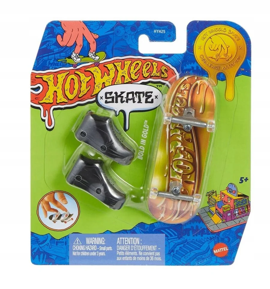 Hot Wheels - Limited Edition Skateboard - Guld