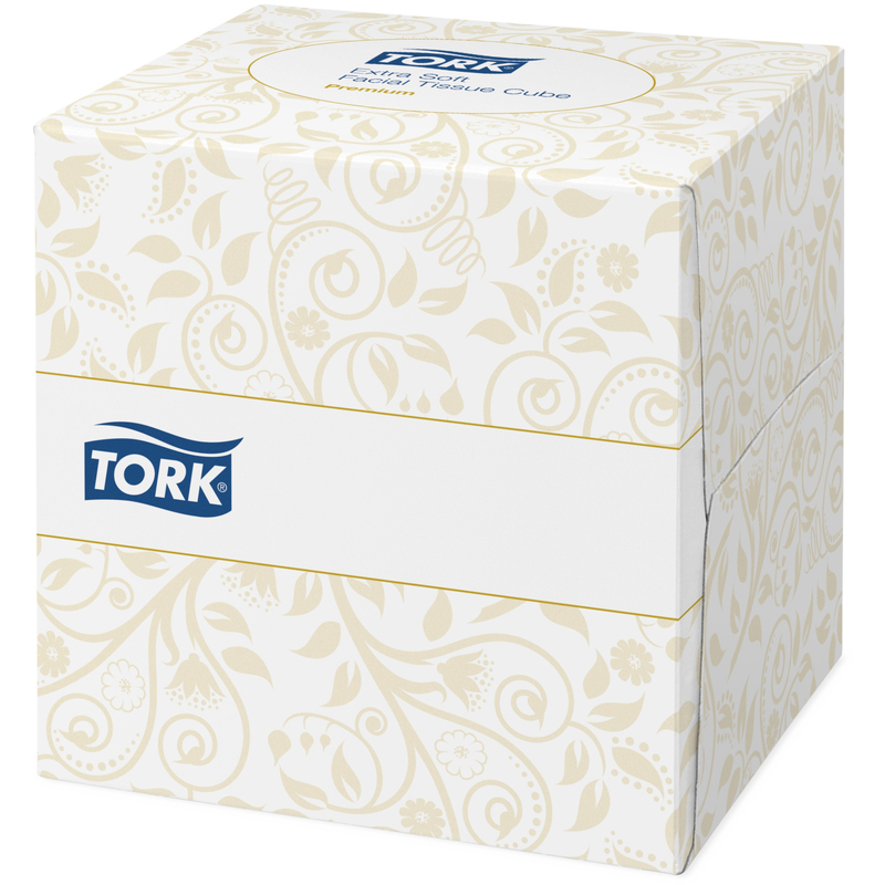 Tork Kosmetiktücher Extra Soft Cube, weiss, 100 Tücher