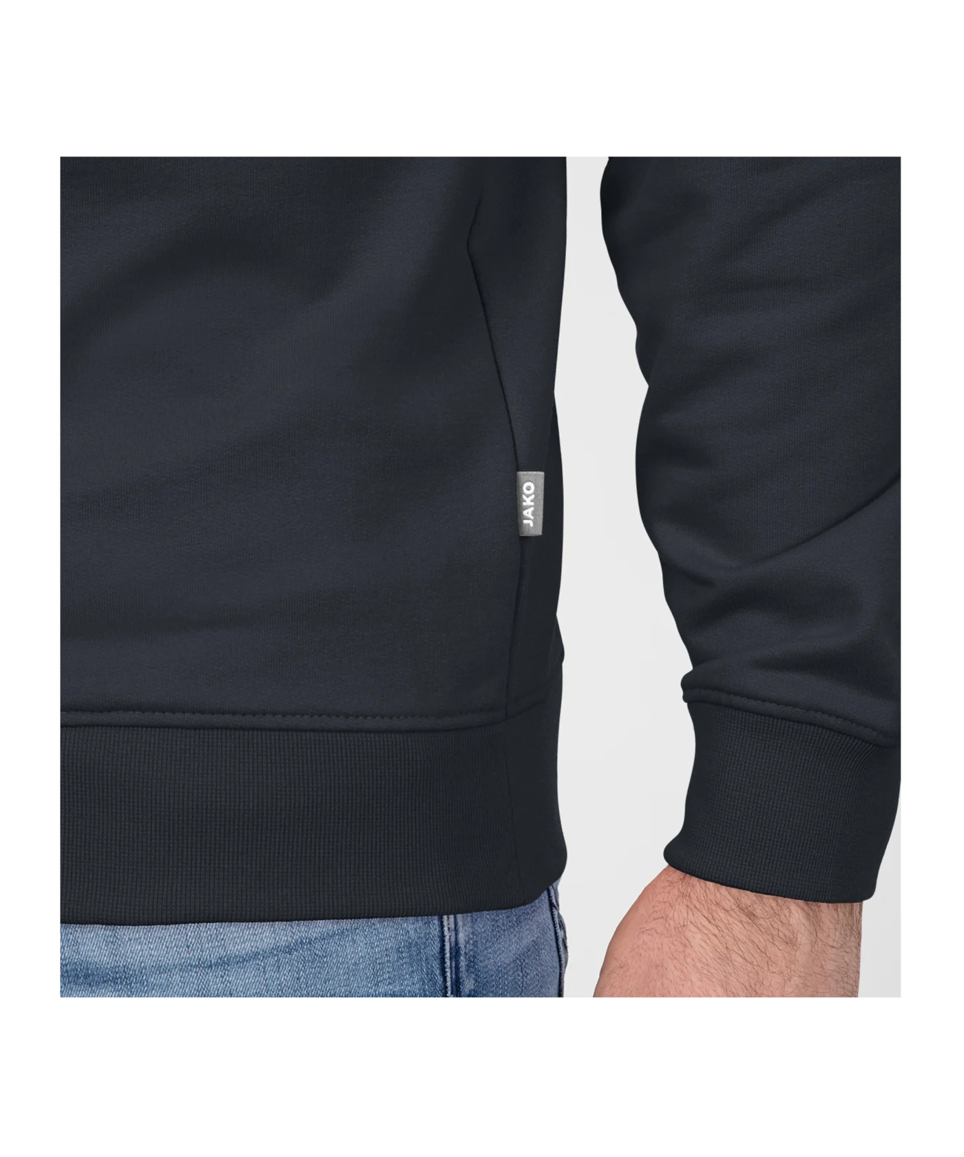 JAKO Doubletex Ziptop Grau F830