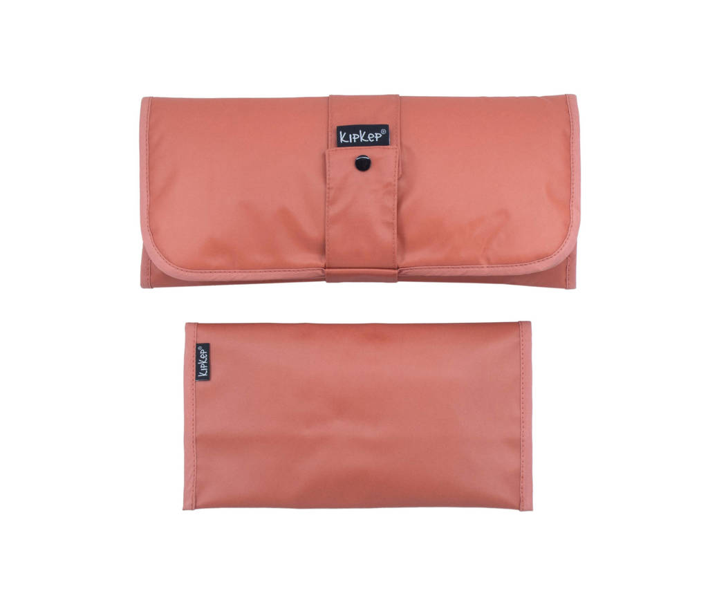 Napper verschoonmatje + luieretui rood