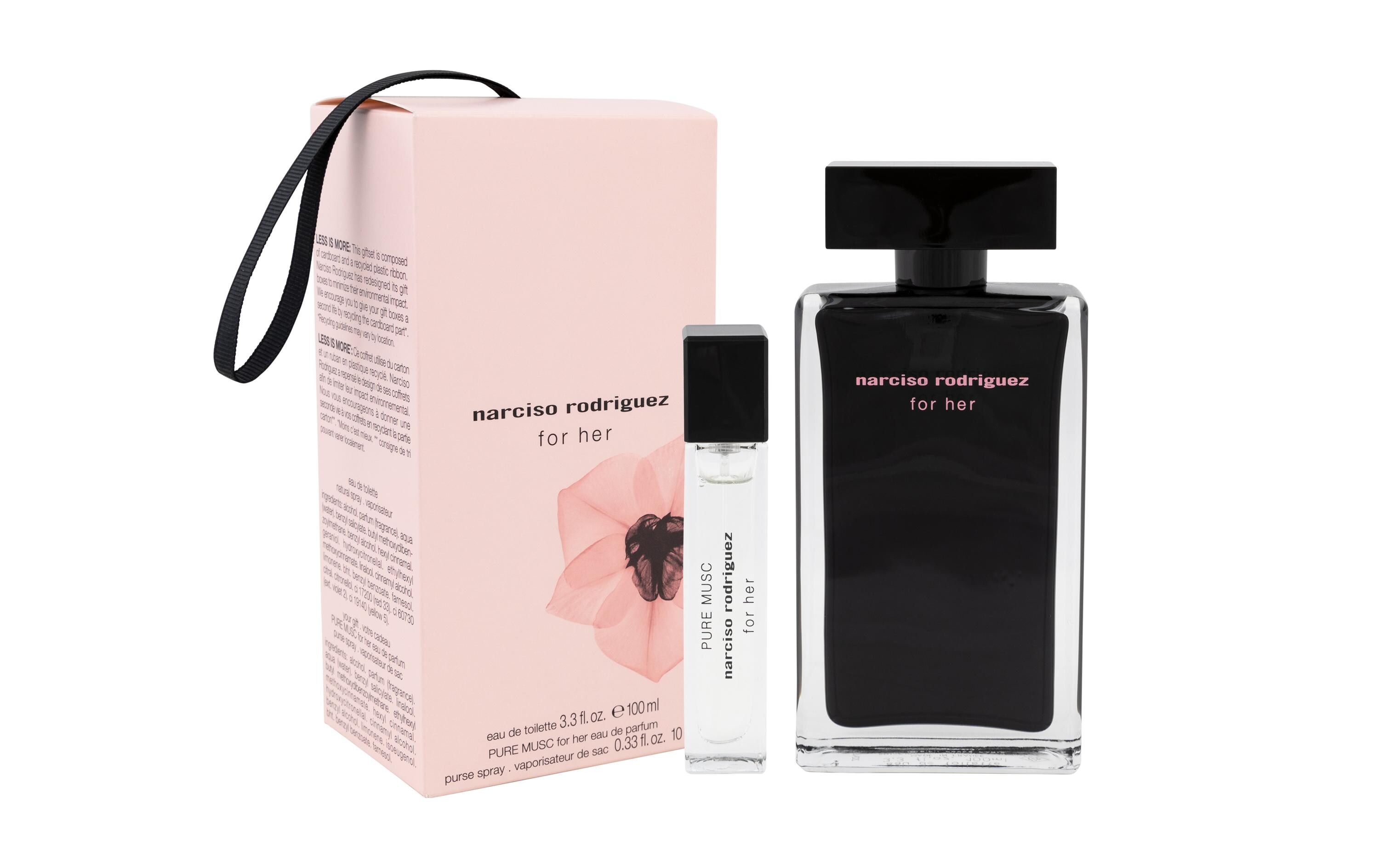 For her Eau de Toilette Set<br>Duftset mit Parfum und Miniparfum für Damen
