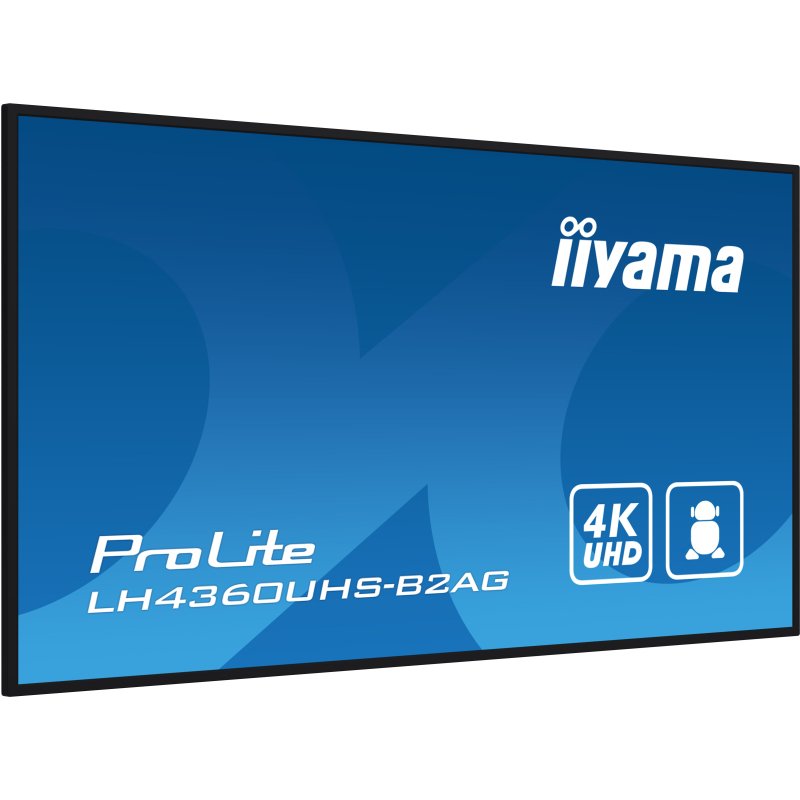 iiyama LH4360UHS-B2AG Écran d'affichage dynamique Carte A numérique 108 cm (42.5