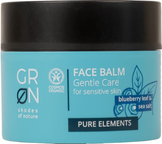grn Pure Elements Face Balm Blueberry Leaf & Sea Salt 50ml