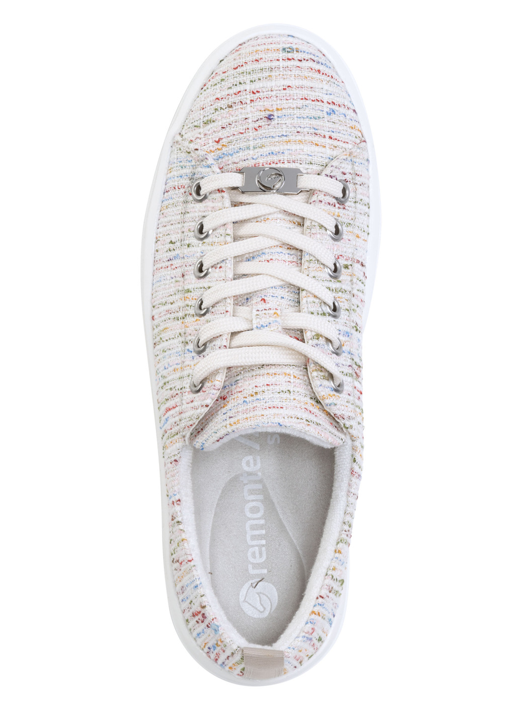 Remonte Sneaker aus effektvoll strukturiertem Textilmaterial