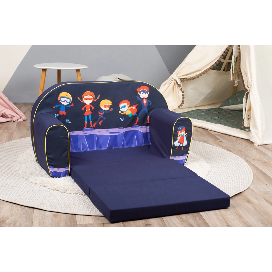 knorr toys® Kindersofa Heroes blau