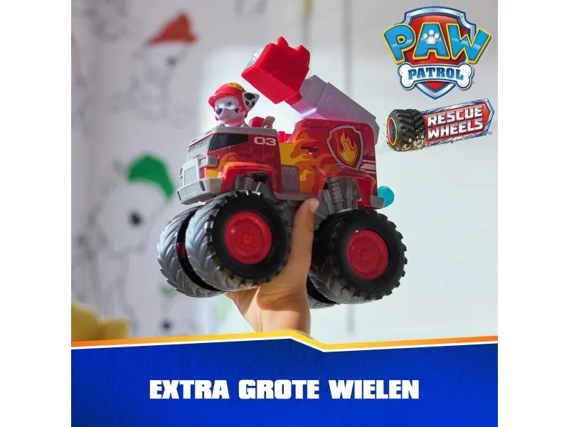 Paw Patrol Rescue Wheels Themed Vehicles -Marshall