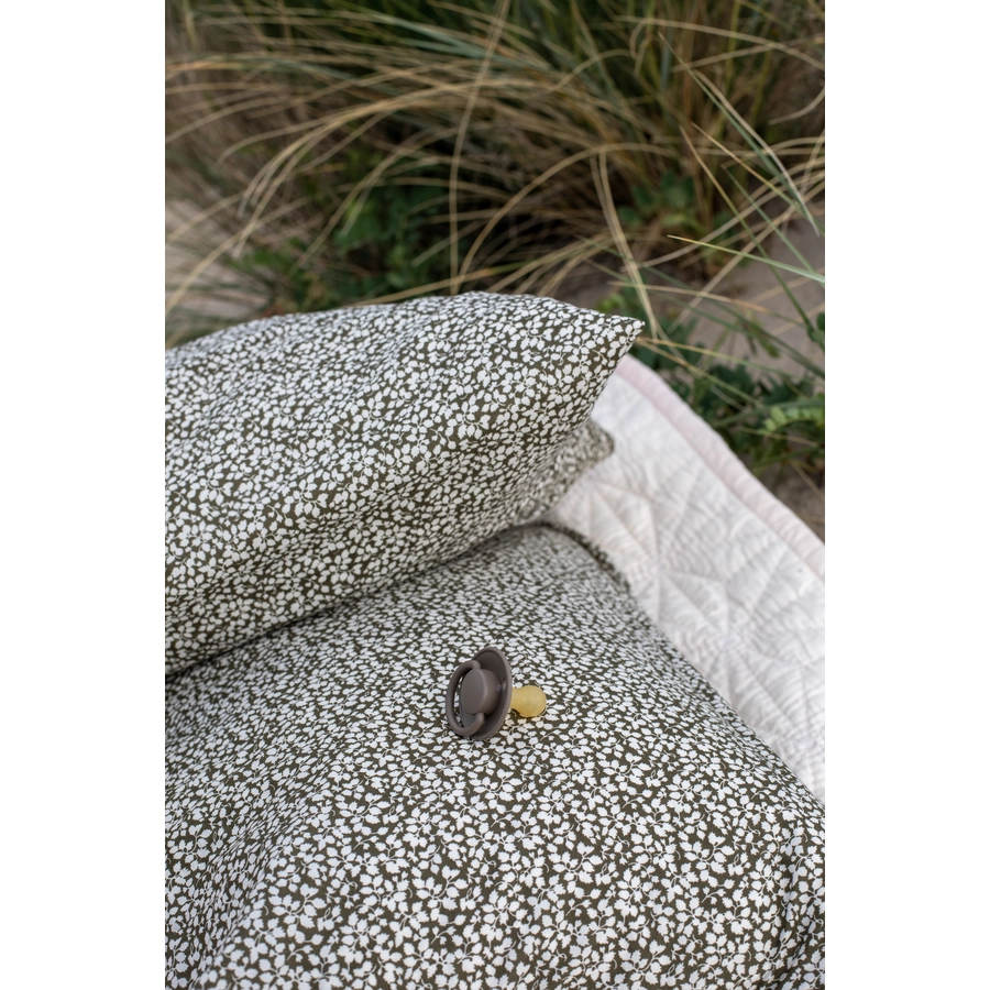 BIBS® Schnuller De Lux Vanilla  Dark Oak 0-36 Monate, 2 Stk.