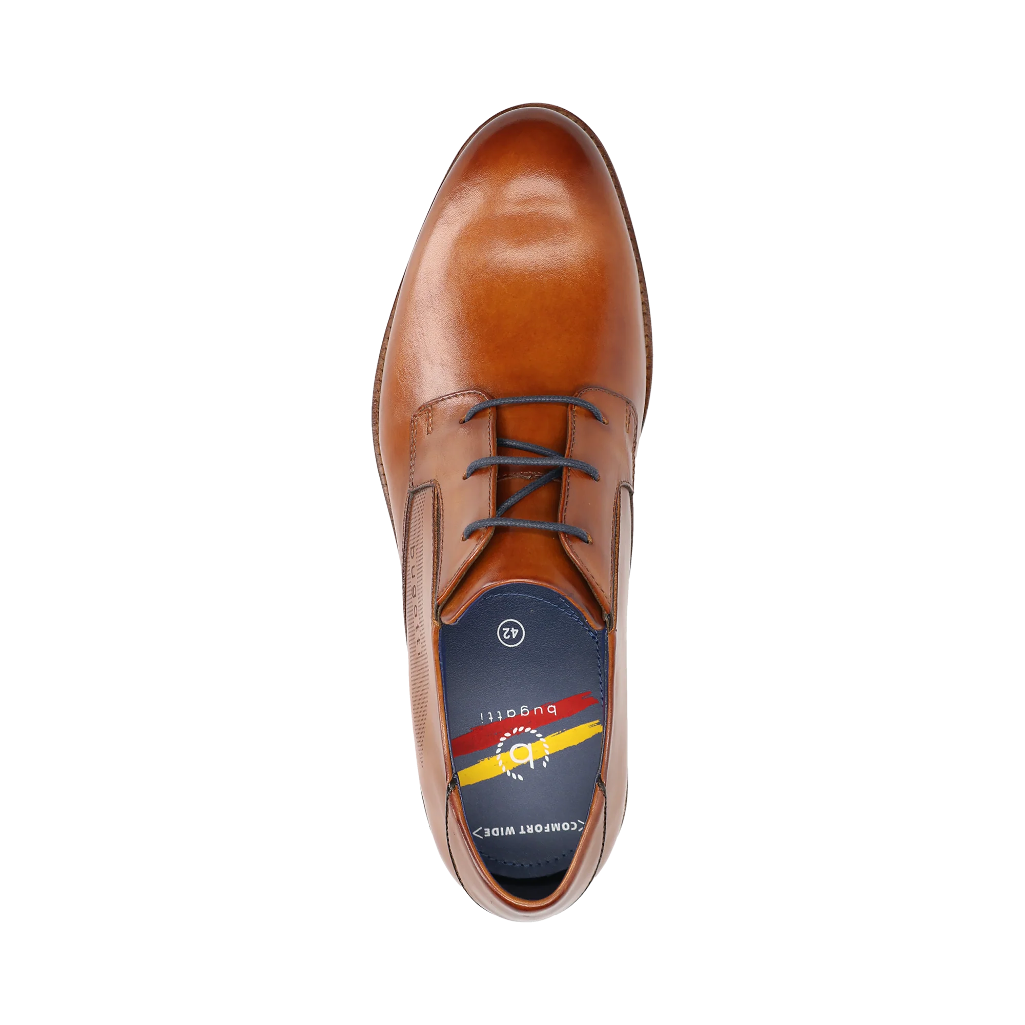 Business Schnürer cognac