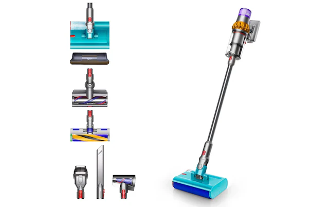 DYSON Nass-Trocken-Akkusauger »V15s Detect Submarine™ (Gelb/Nickel)«