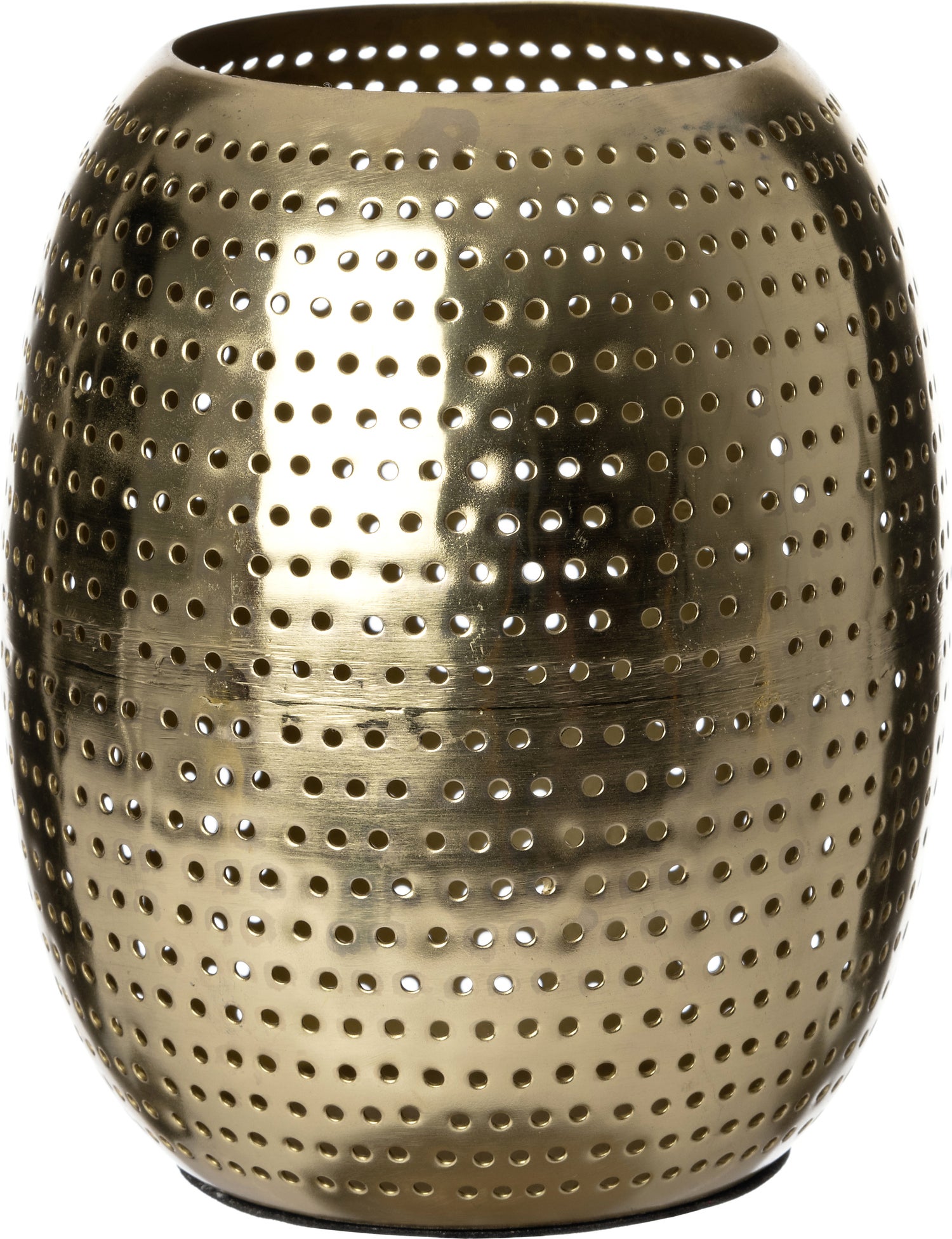 Intratuin waxinelichthouder Goru goud D 15 H 19 cm