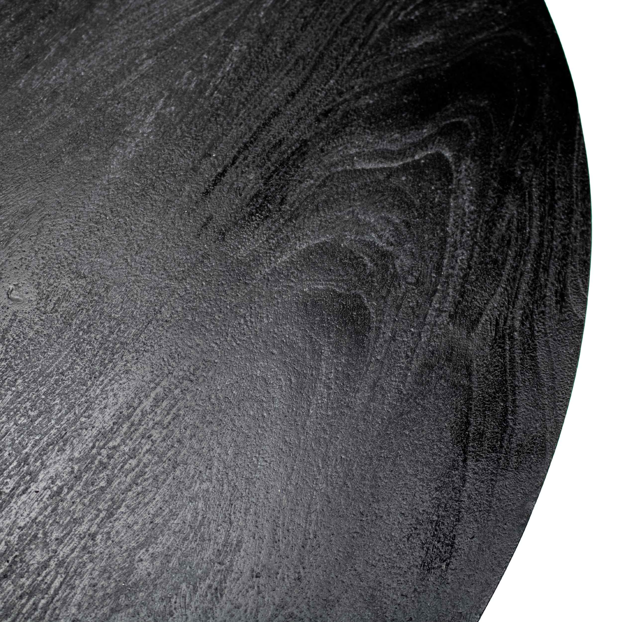 Kick tafel Havard - rond 120cm zwart