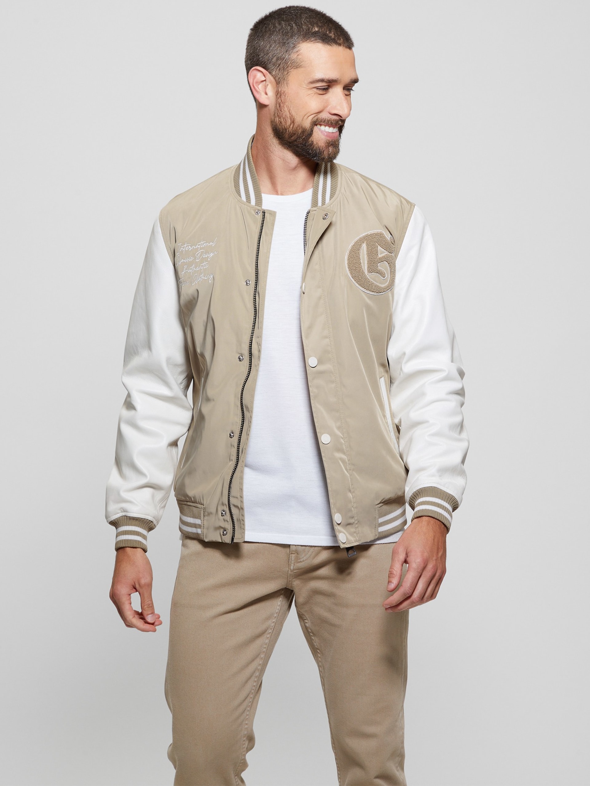 Jaqueta Varsity Color-Block