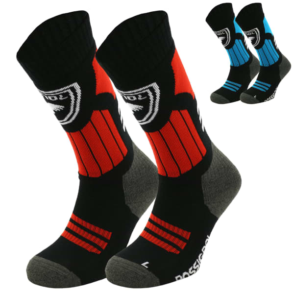 Chaussette de ski ROSSIGNOL JR ISOLTECH 2P BLACK
