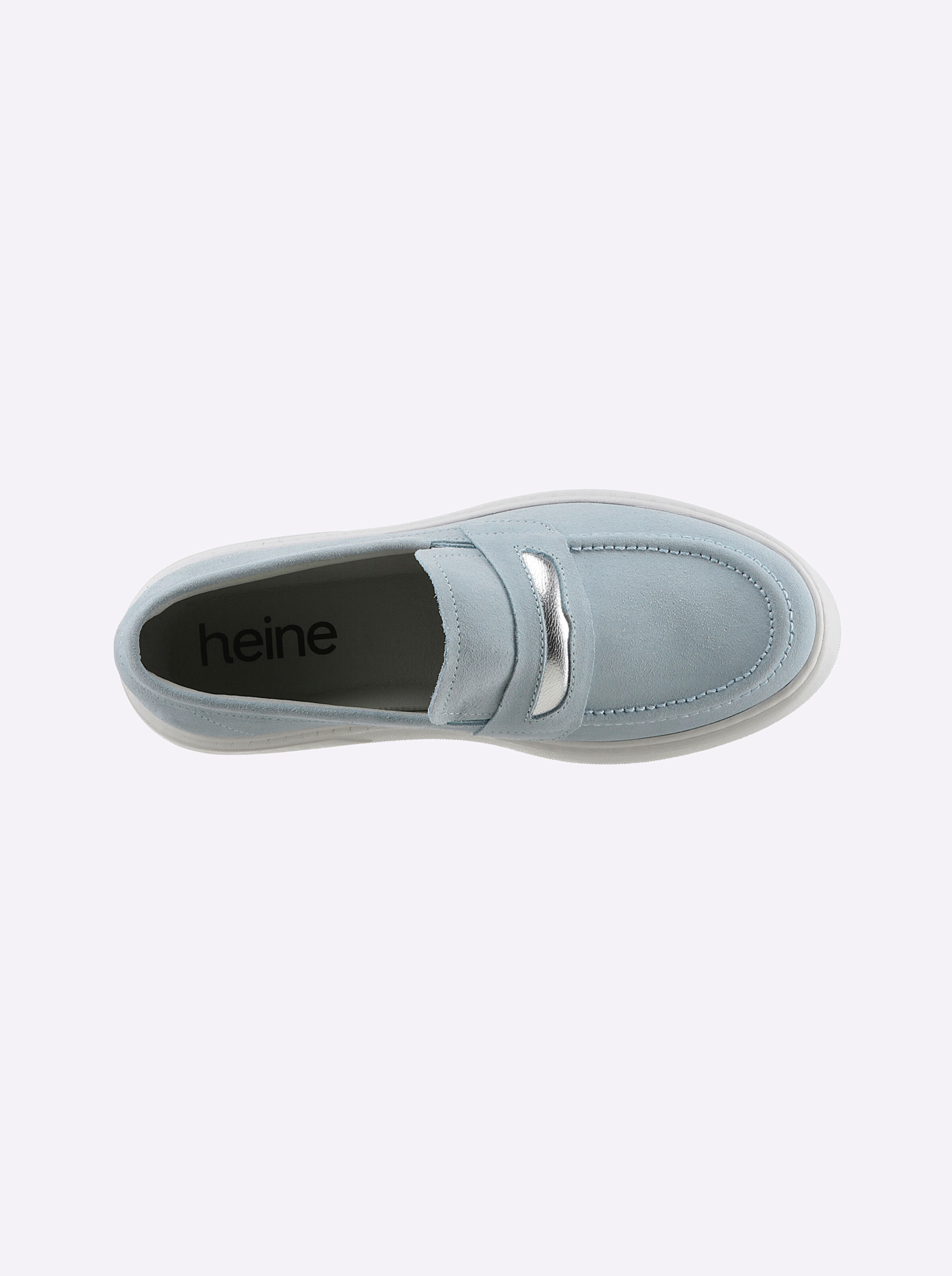 heine Slipper in hellblau