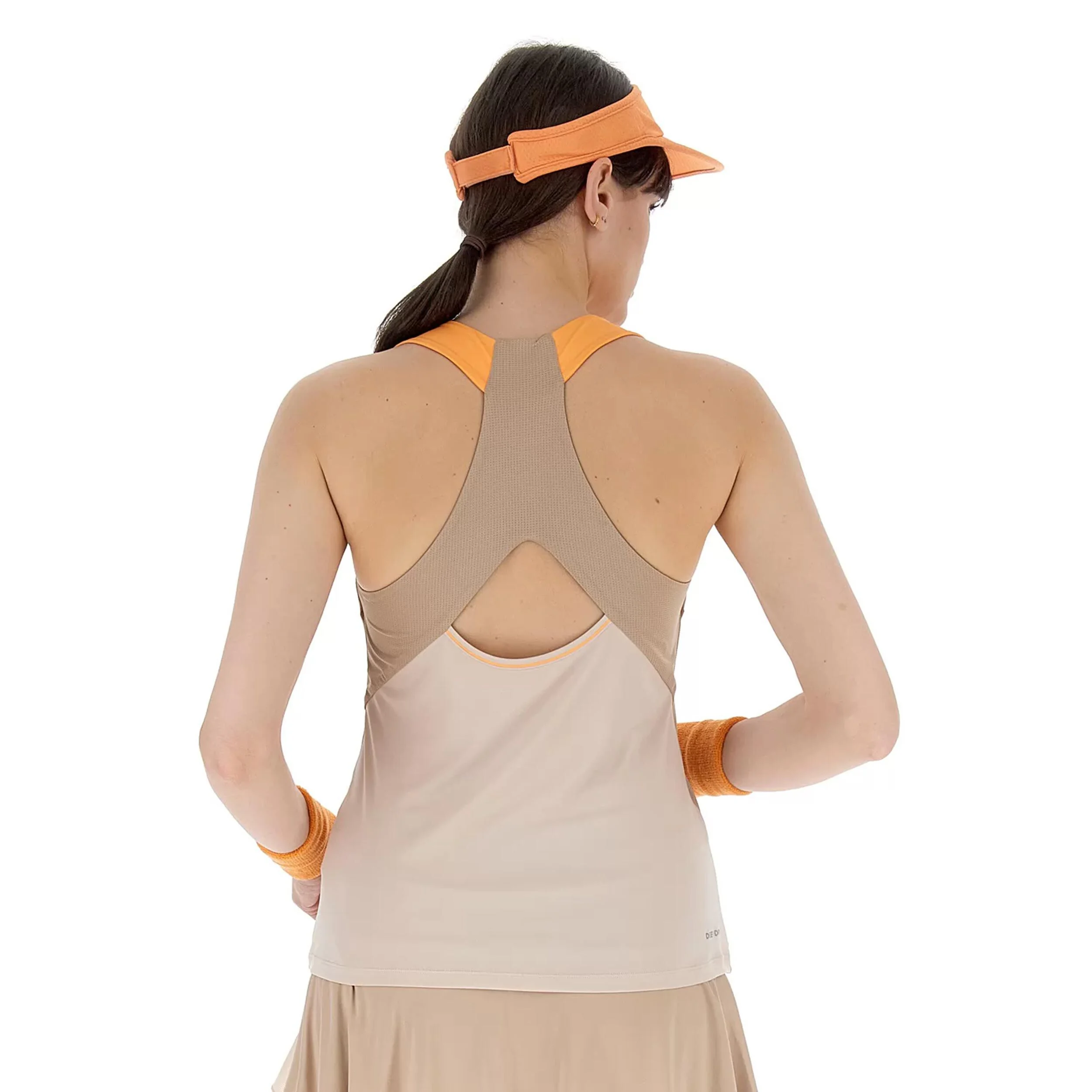 Lotto Tech Débardeur Tank Top Femmes - Crème , Marron