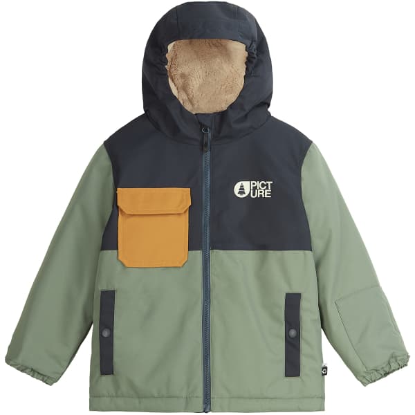 Veste de ski PICTURE SNOWY TODDLER JKT LAUREL WREATH-DARK BLUE