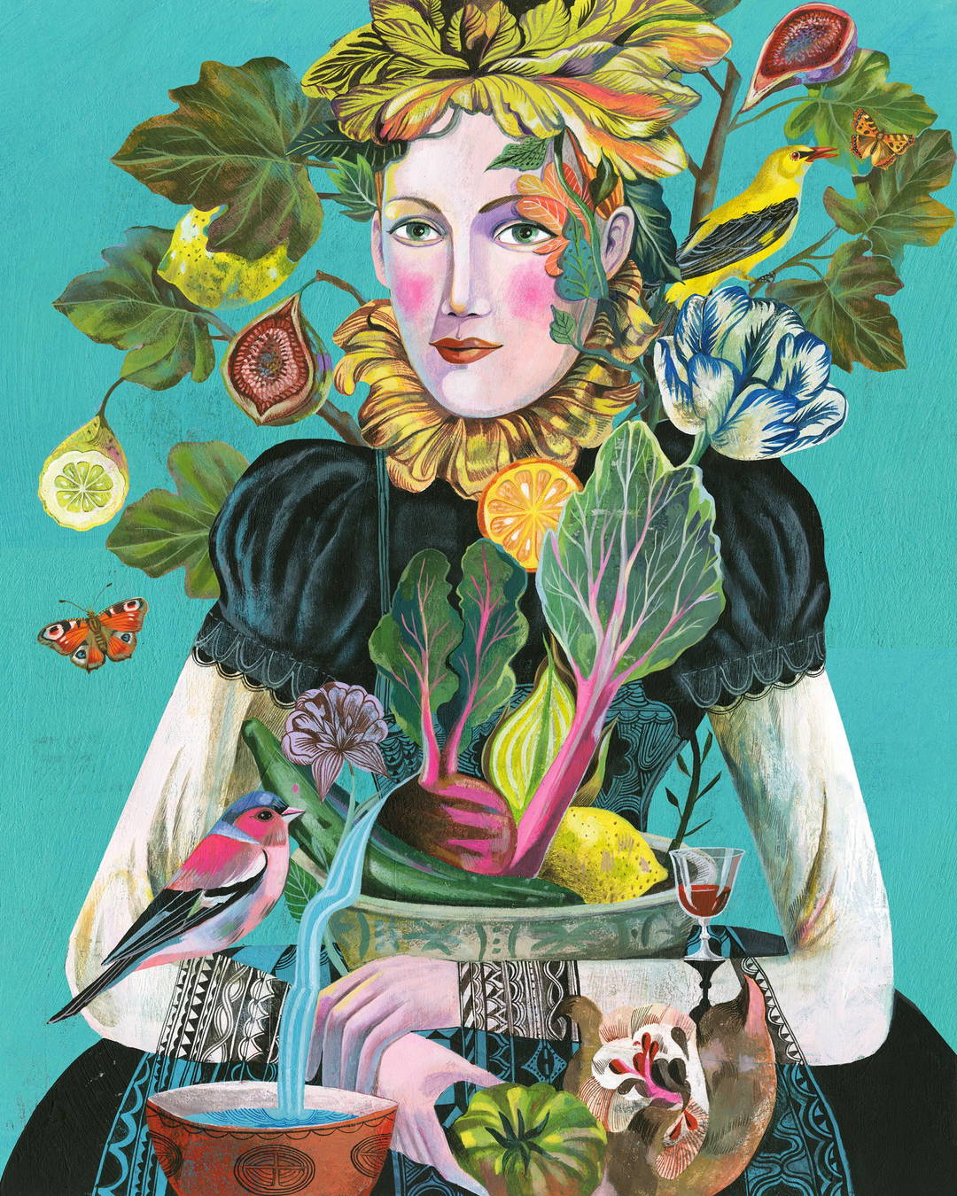 The Horticulturist by Olaf Hajek - Limited Edition. Edition of: 150. Signed.