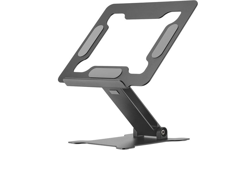 NEOMOUNTS Notebookständer DS20-740BL1 bis 5 kg – Schwarz Faltbarer Laptop-Ständer für Laptops von 11 bis 15