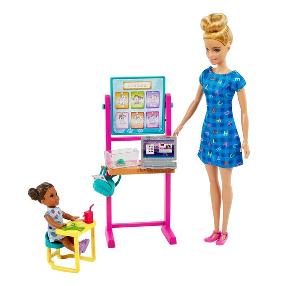 Coffret Barbie maîtresse d'école