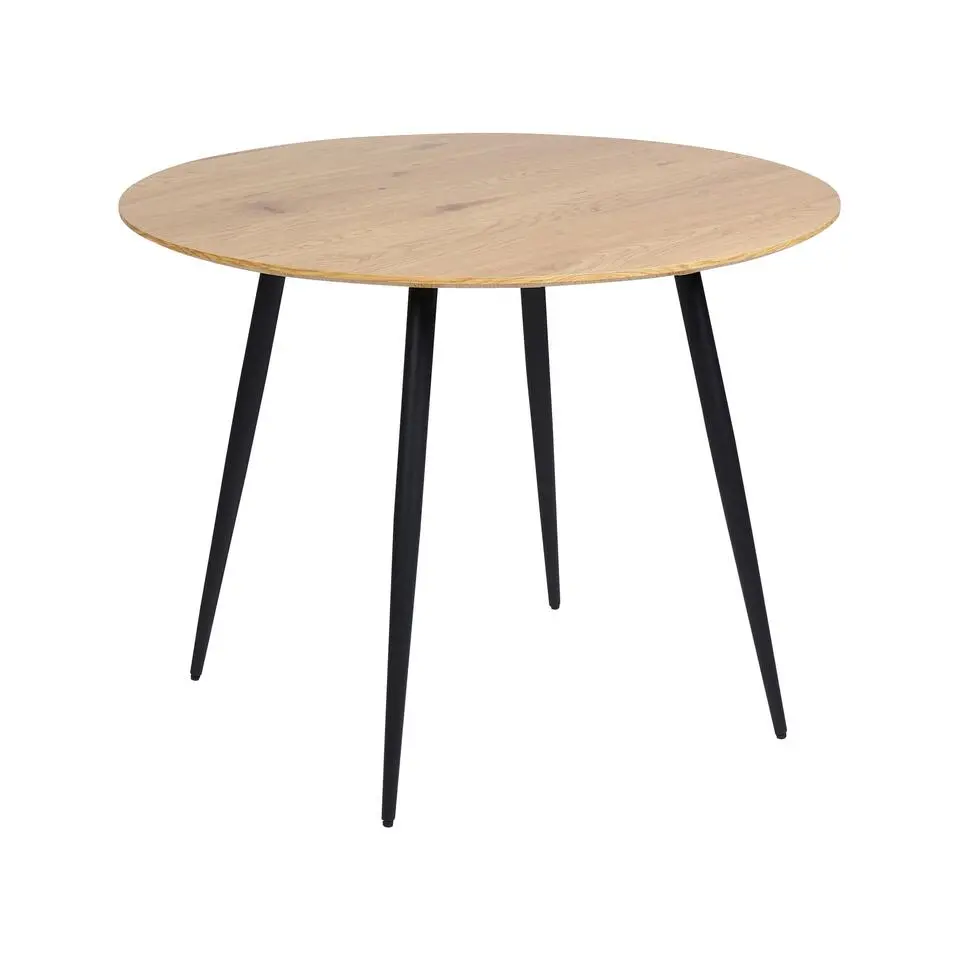 BJORKA - Ronde eettafel - Lichthout - 100 cm - MDF