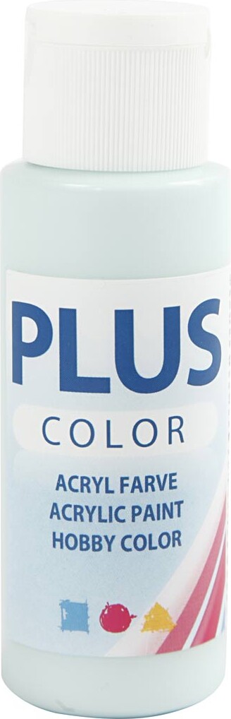 Plus Color Hobbymaling - Akrylfarve - Mint Grøn - 60 ML