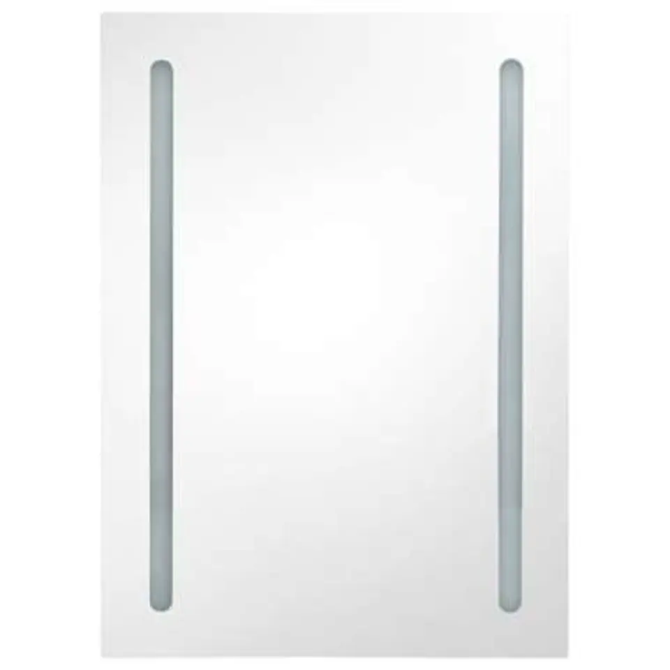 vidaXL - Badkamerkast - Wit - MDF - 50 x 13 x 70 cm