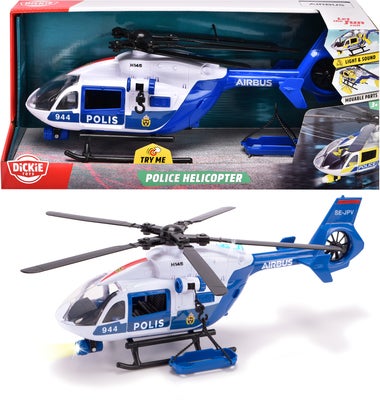 Dickie Toys Svensk Politihelikopter