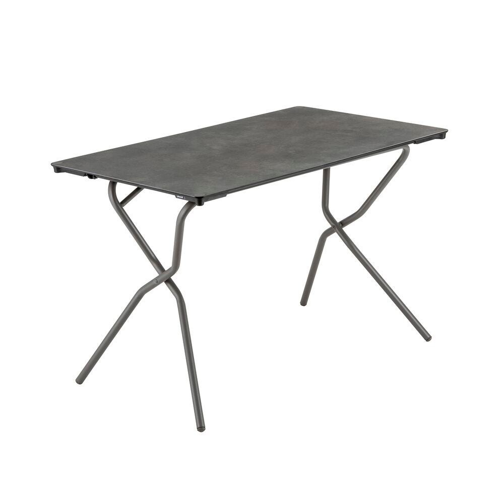 Faltbarer Tisch 110*68*73cm Anytime HPL Grau Fusain-Titane