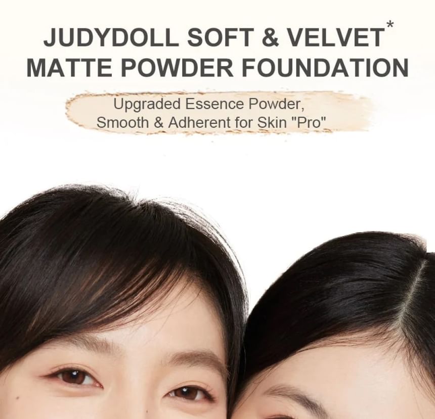 Judydoll - Olieregulerende matte geperste poeder - 2 kleuren