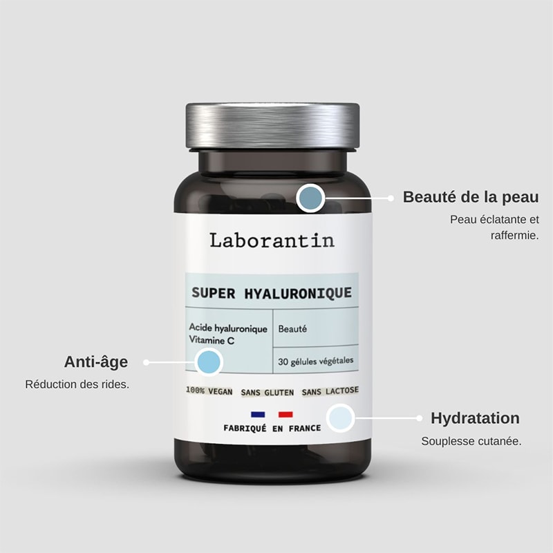Compléments alimentaires beauté - Super hyaluronique - 1 mois