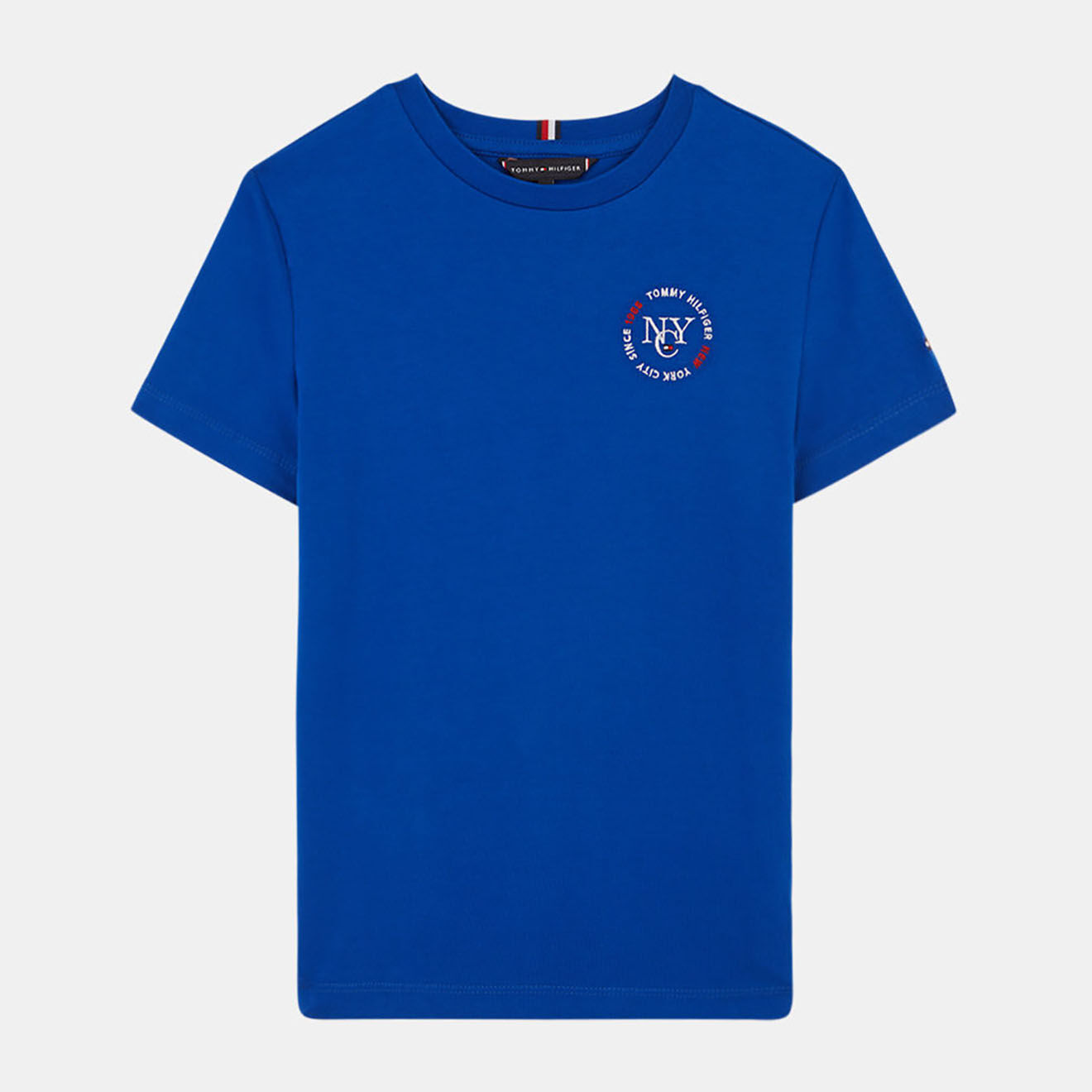 Tommy Hilfiger T-Shirt logo rond bleu
