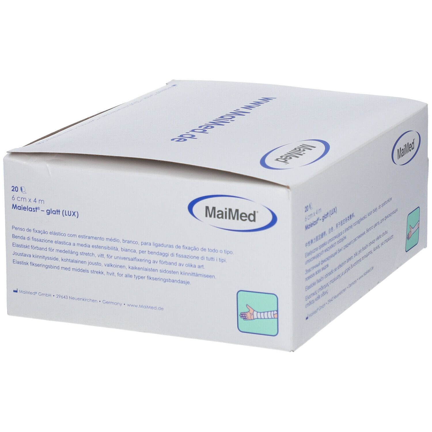 MaiMed® Maielast® - glatt (LUX) 6 cm x 4 m