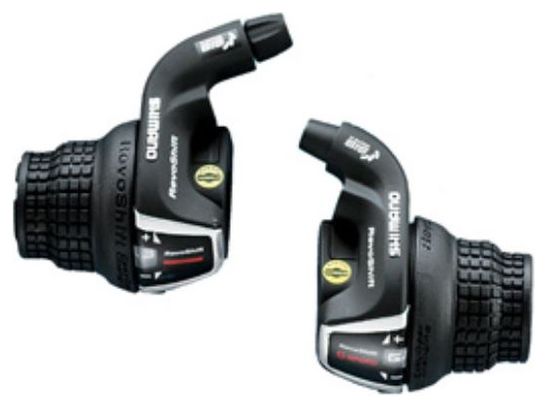 MANETTE DERAILLEUR PAIRE VTT 3x6V REVOSHIFT Tourney RS35 ESLRS35P6A.