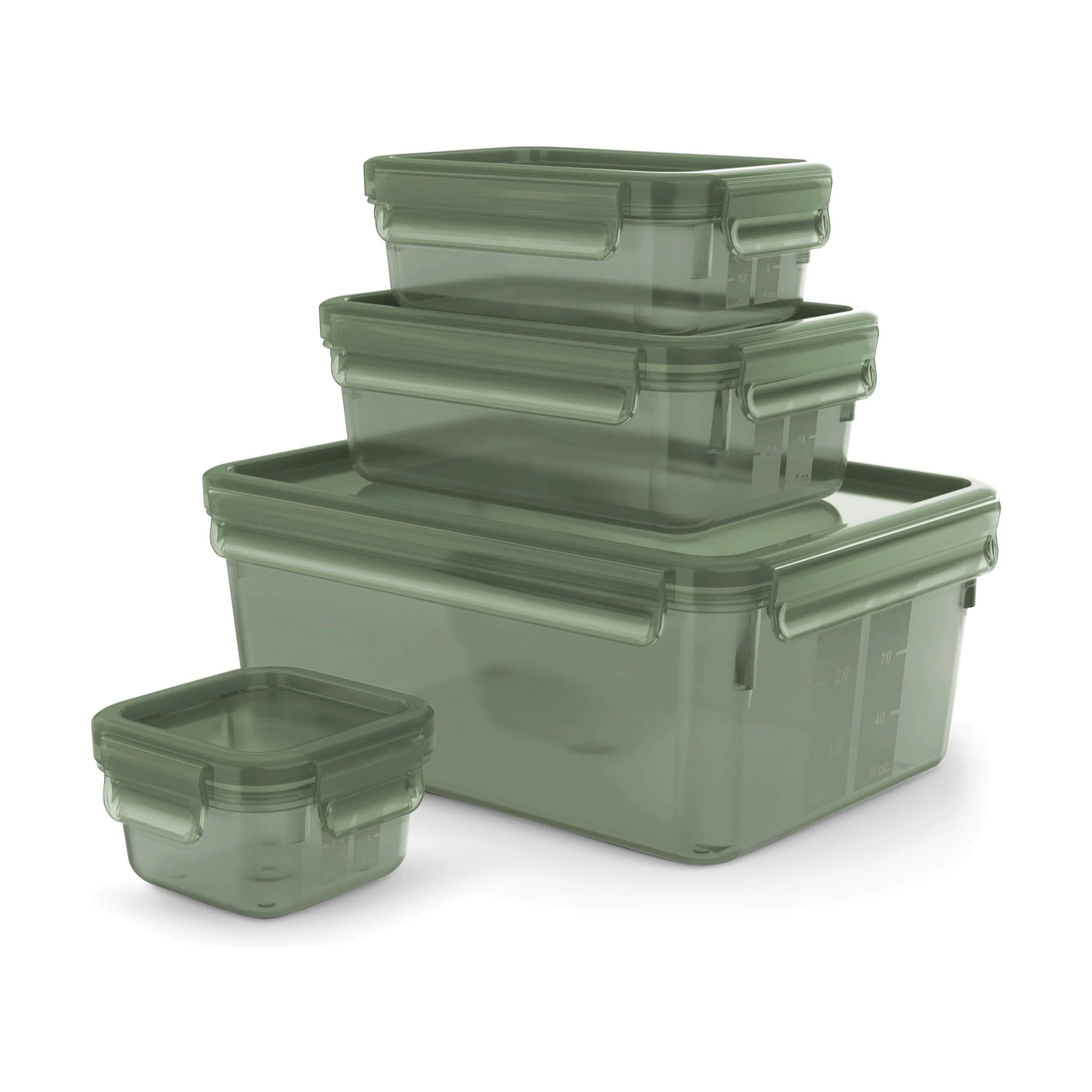 Tefal MasterSeal Fresh Eco Opbevaringsboks - 4 stk.